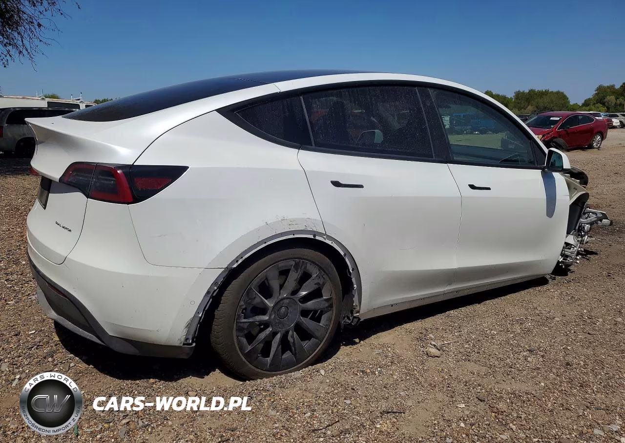 2022 Tesla Model Y VIN:7SAYGDEE6NA010454 - 3
