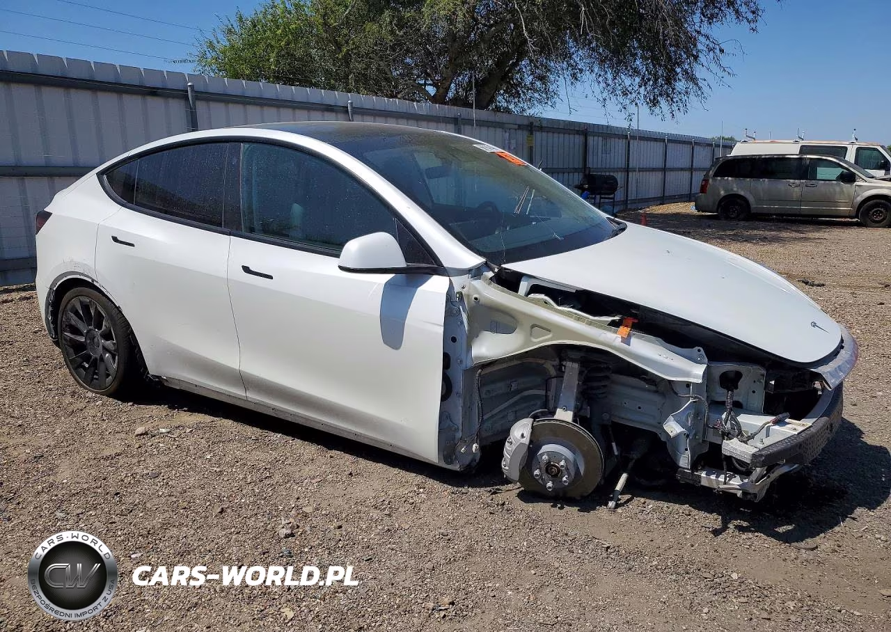2022 Tesla Model Y VIN:7SAYGDEE6NA010454 - 4