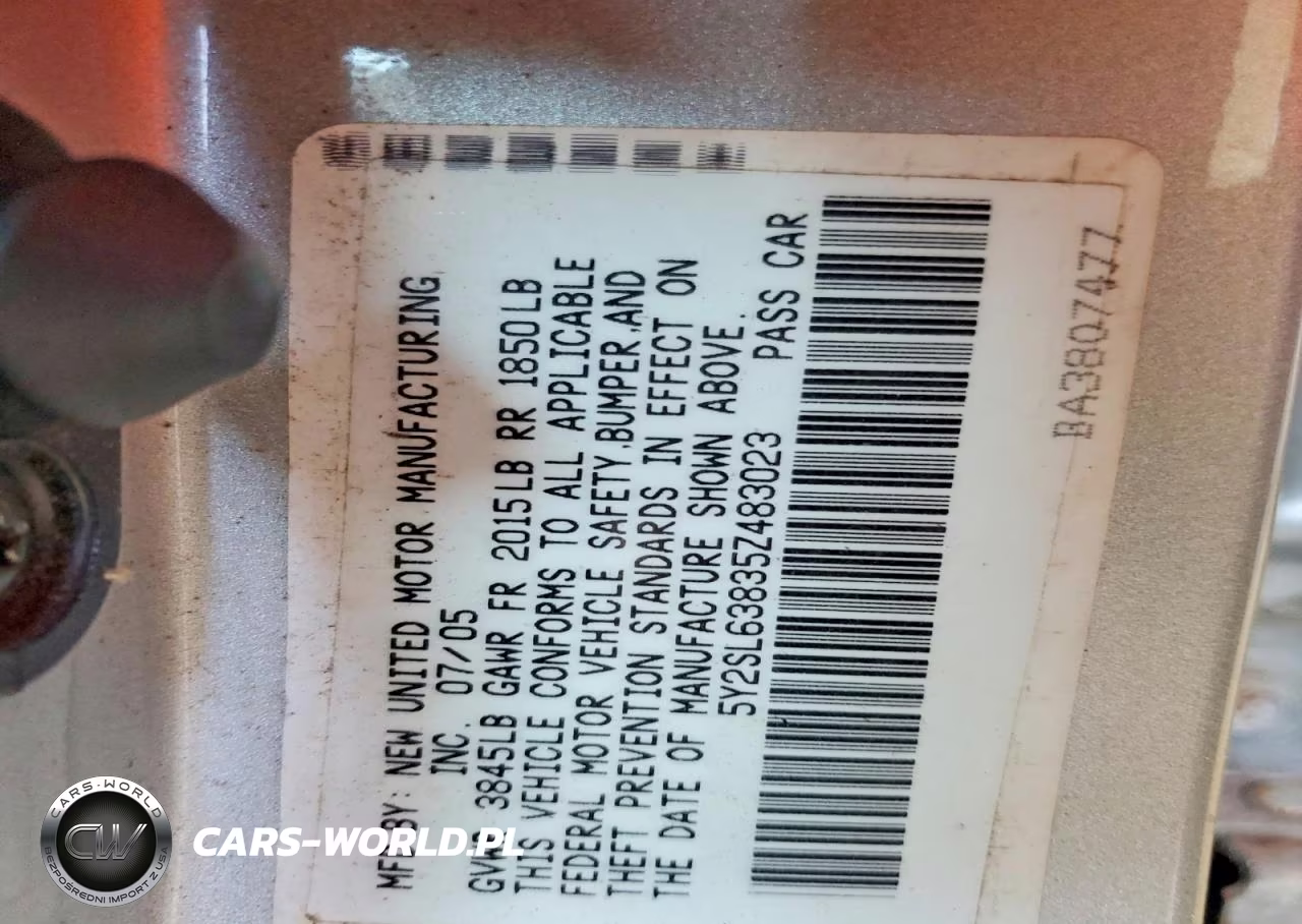 2005 Pontiac Vibe VIN:5Y2SL63835Z483023 - 13
