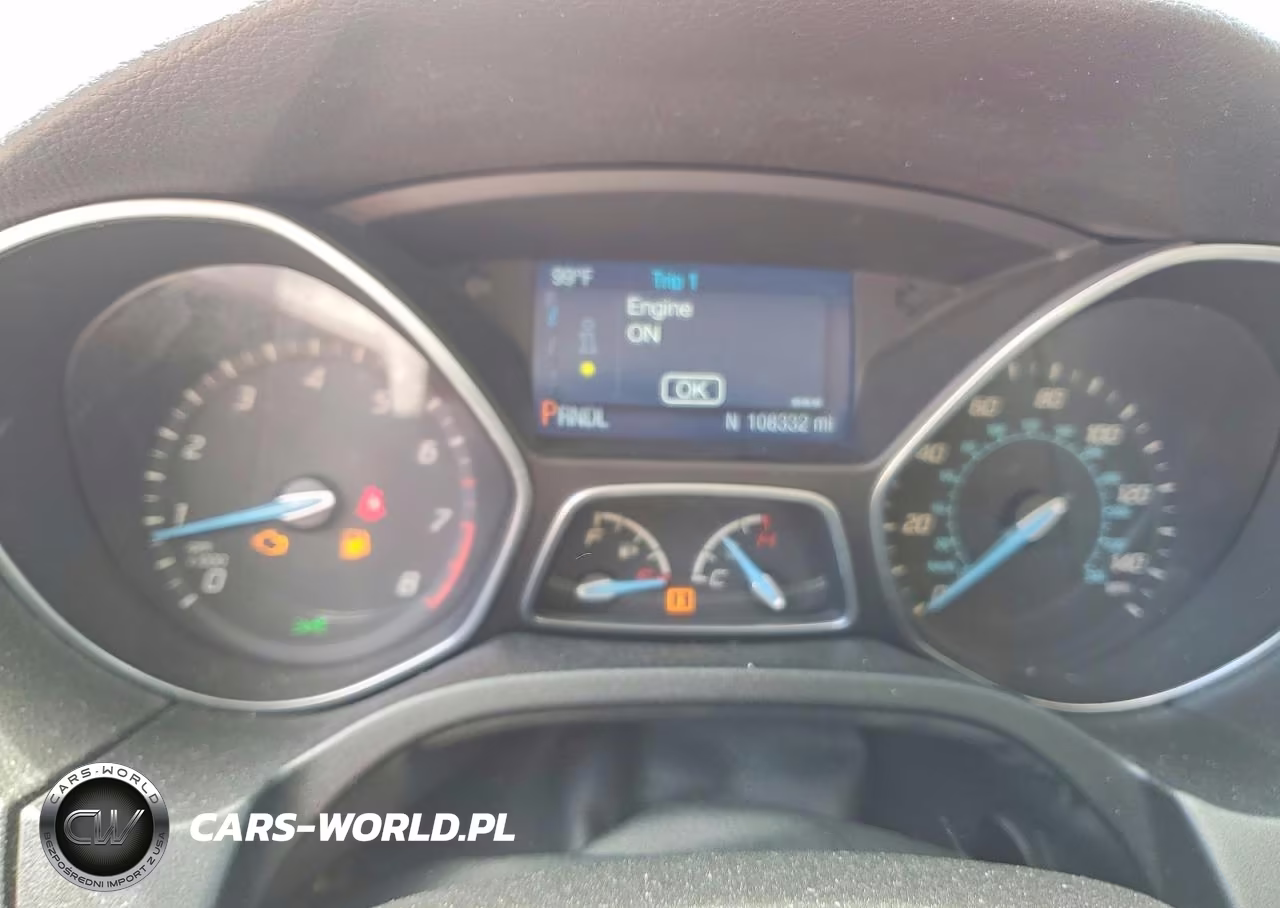 2014 Ford Focus Se VIN:1FADP3F27EL345867 - 9