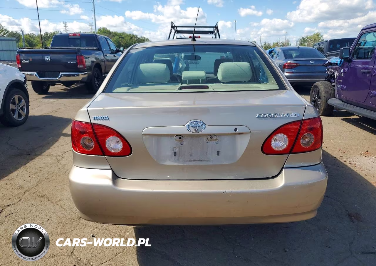 2006 Toyota Corolla Ce VIN:2T1BR32E26C691510 - 6