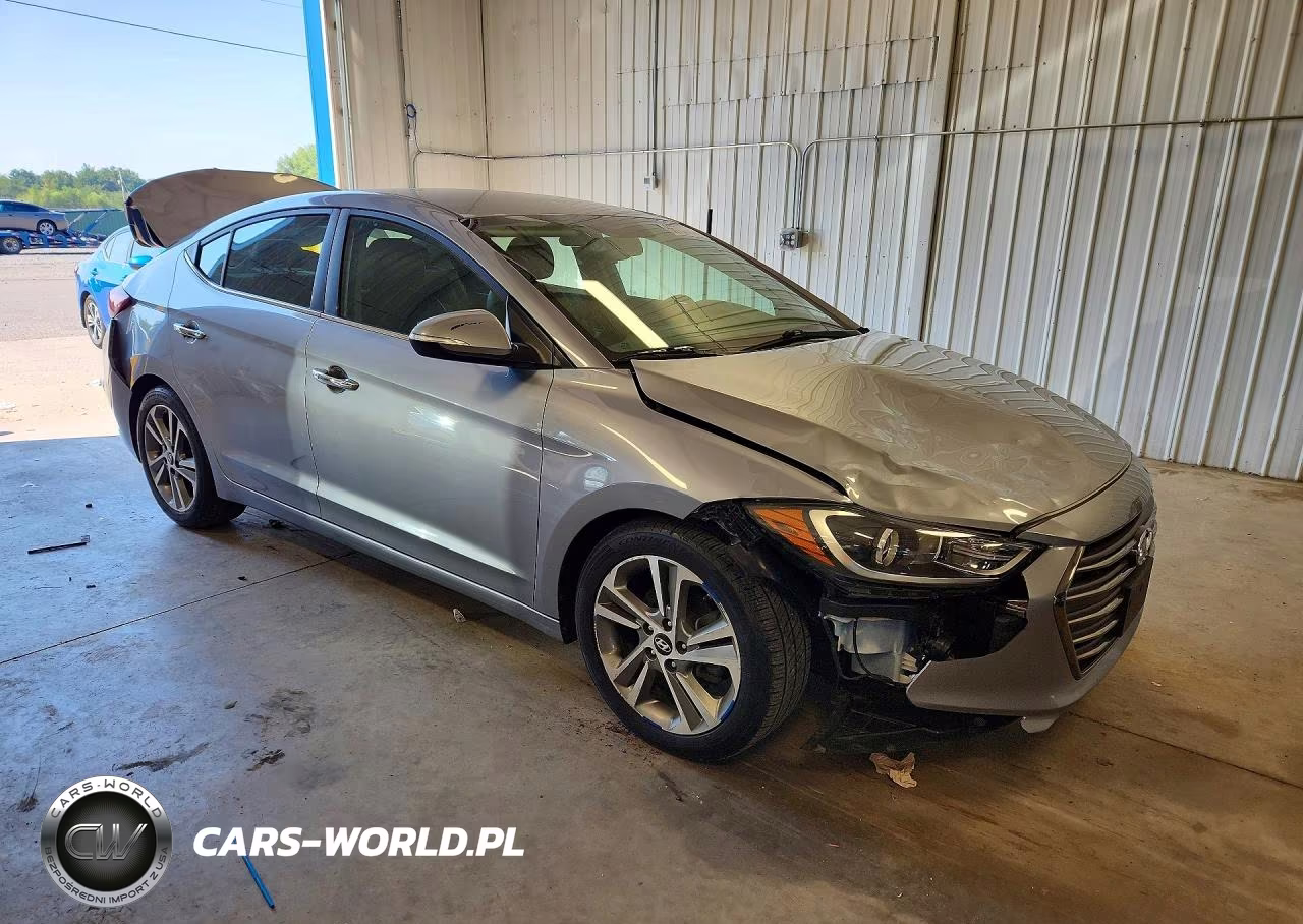 2017 Hyundai Elantra Limited VIN:5NPD84LF2HH090946 - 4