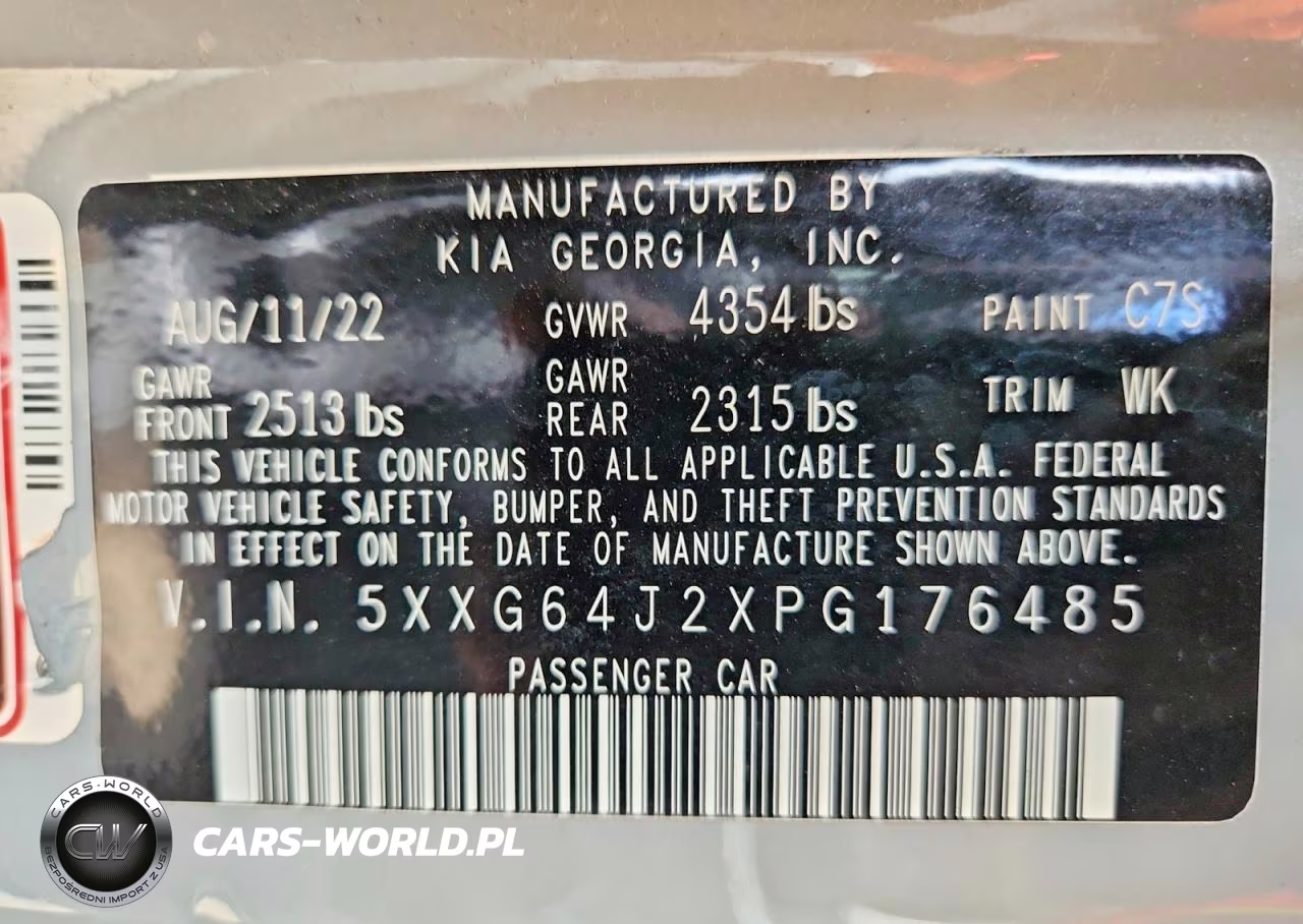 2023 Kia K5 Gt Line VIN:5XXG64J2XPG176485 - 12