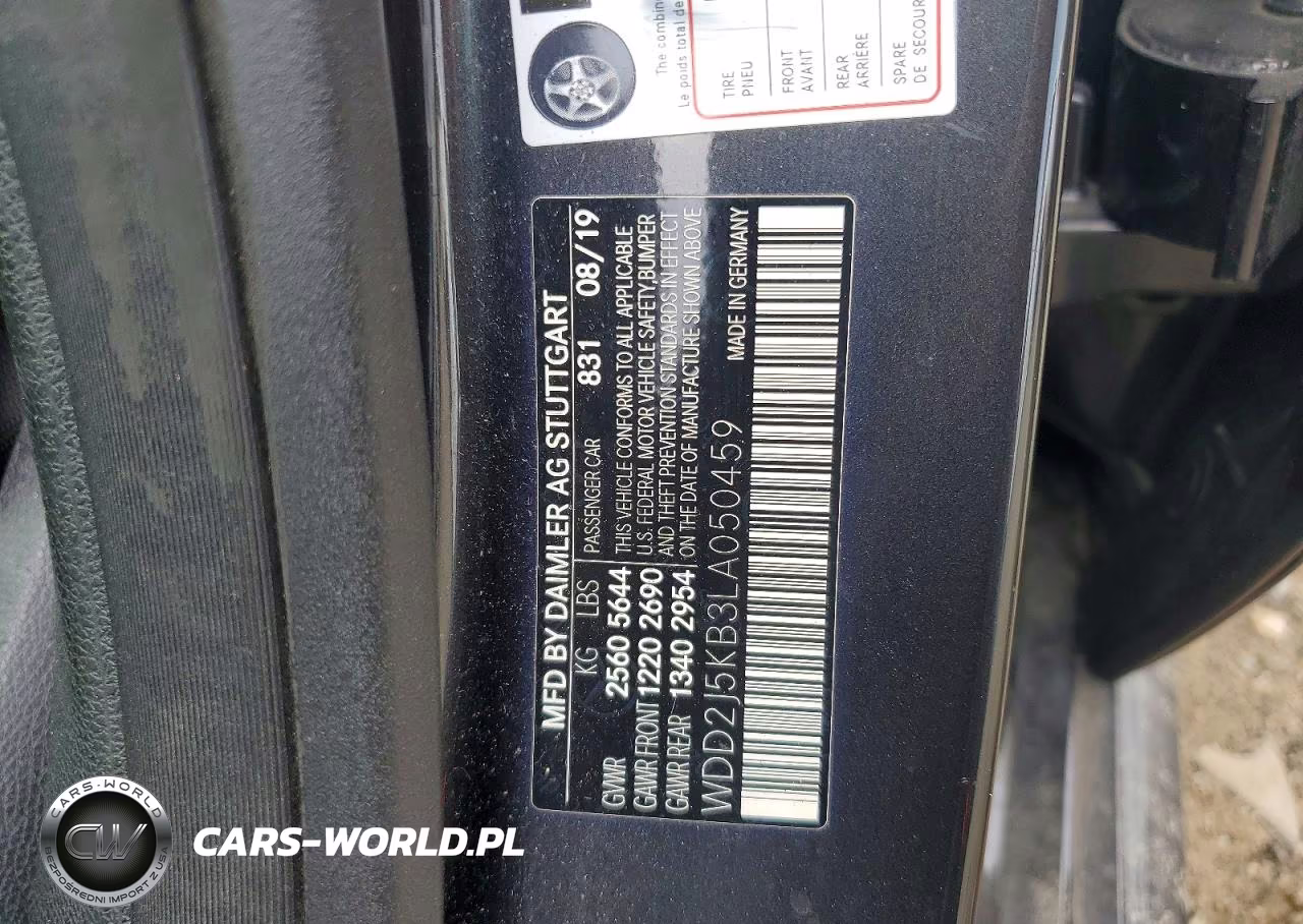 2020 Mercedes-Benz Cls 450 4Matic VIN:WDD2J5KB3LA050459 - 12
