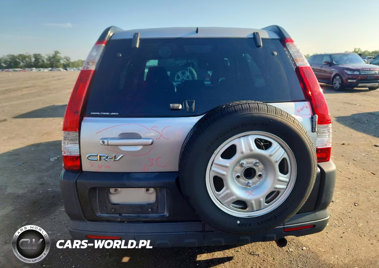 2006 Honda Cr-V Lx VIN:SHSRD78556U426483 - 6