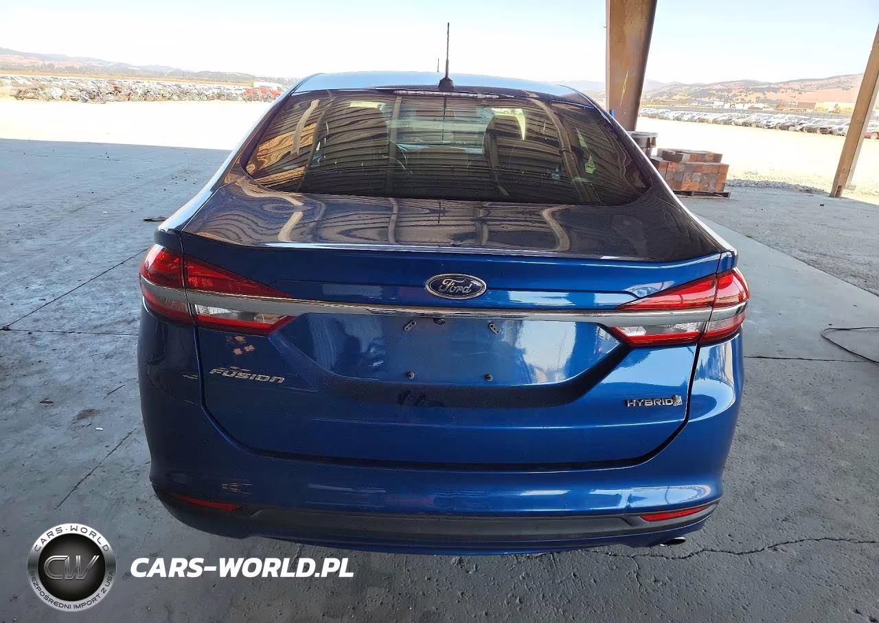 2018 Ford Fusion S Hybrid VIN:3FA6P0UU8JR156216 - 6