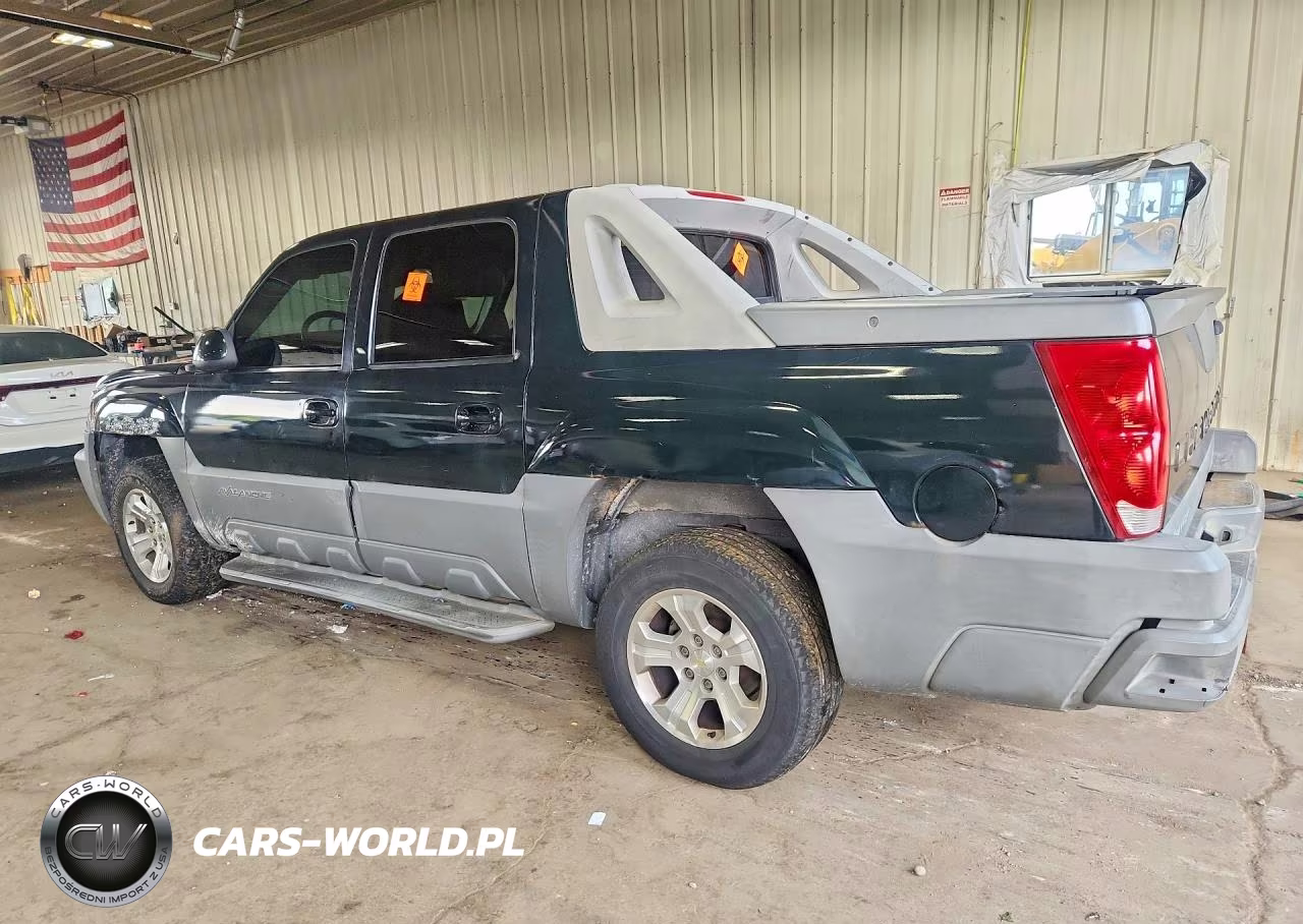 2002 Chevrolet Avalanche K1500 VIN:3GNEK13T82G351059 - 2