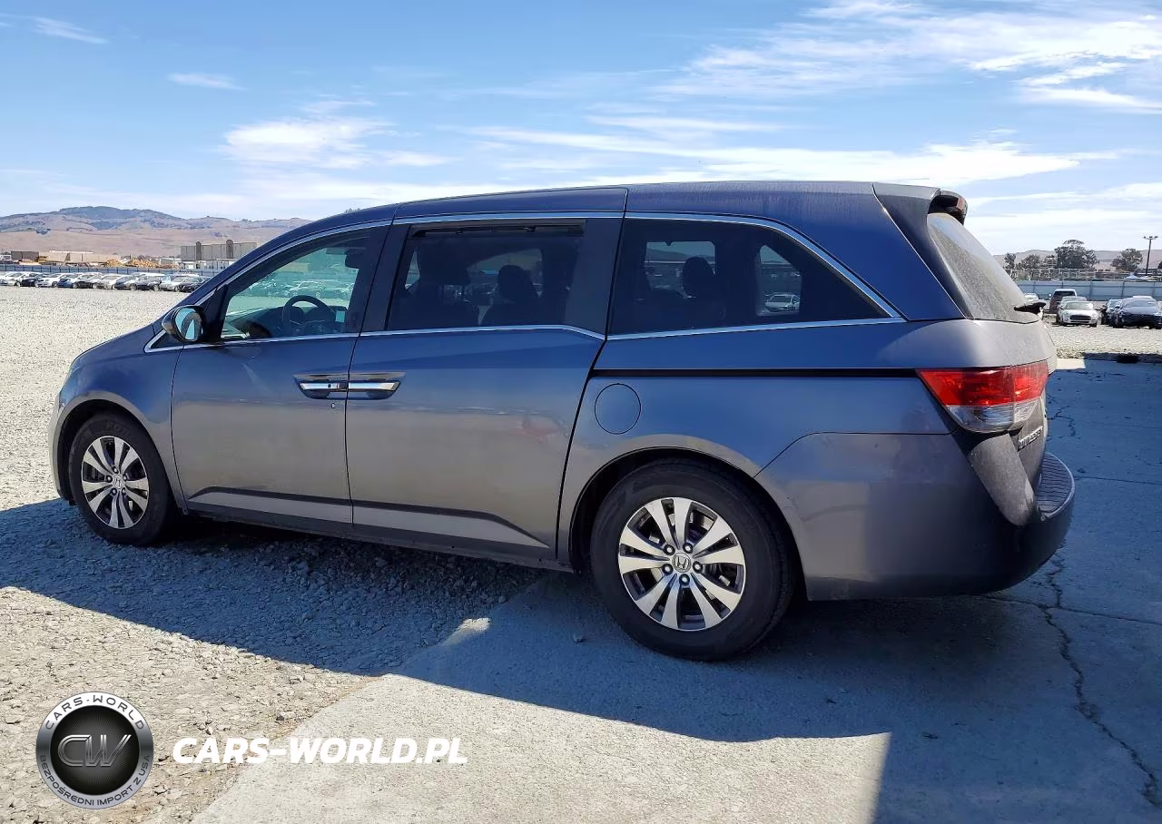 2015 Honda Odyssey Exl VIN:5FNRL5H62FB103984 - 2