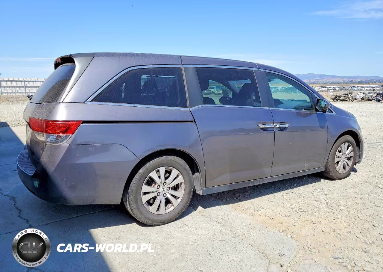 2015 Honda Odyssey Exl VIN:5FNRL5H62FB103984 - 3