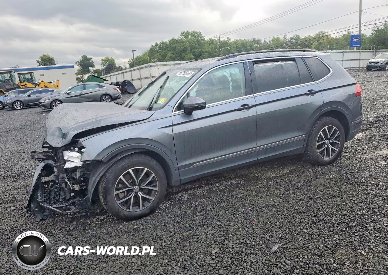 2021 Volkswagen Tiguan Se VIN:3VV2B7AX0MM024987 - 1