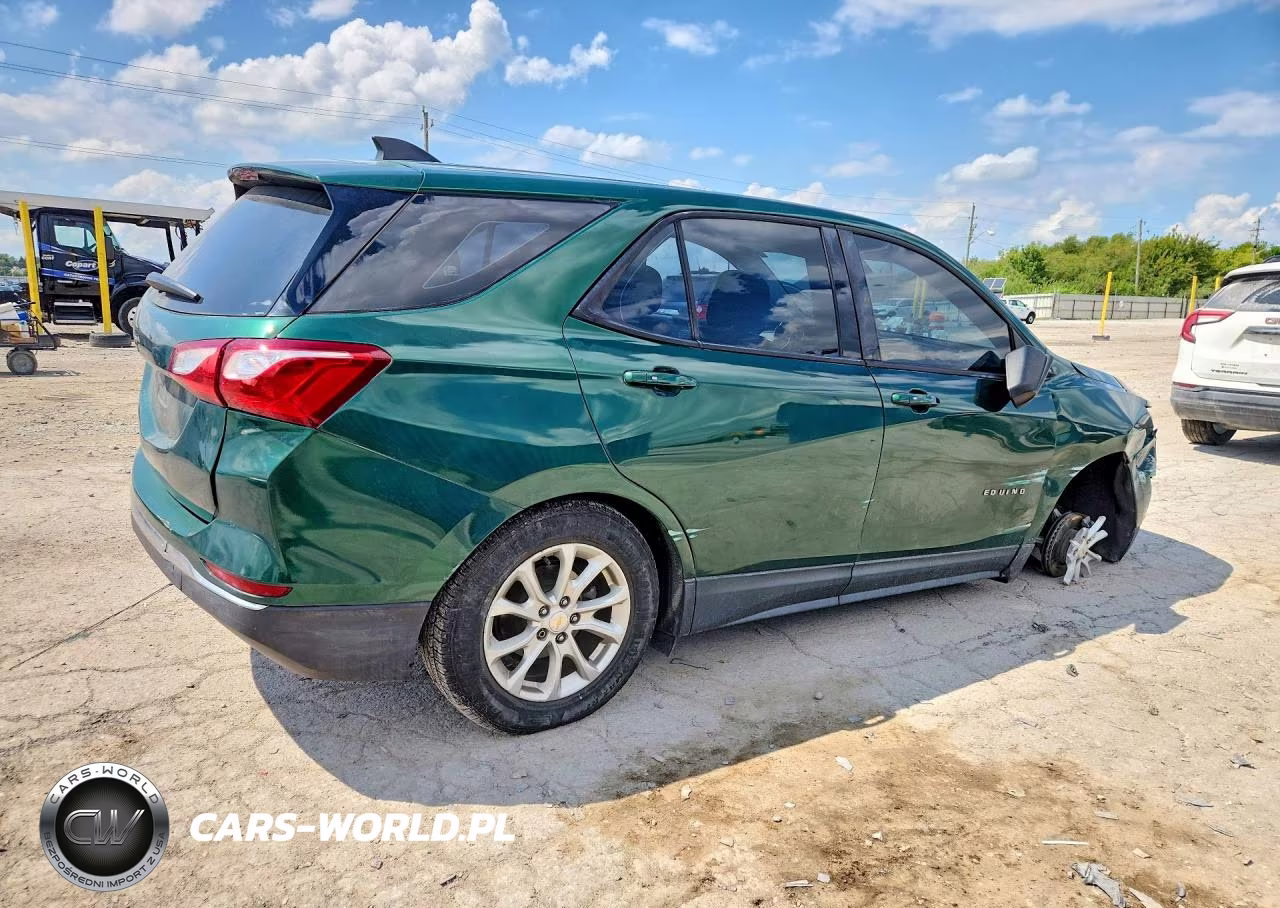 2018 Chevrolet Equinox Ls VIN:2GNAXHEV3J6160490 - 3