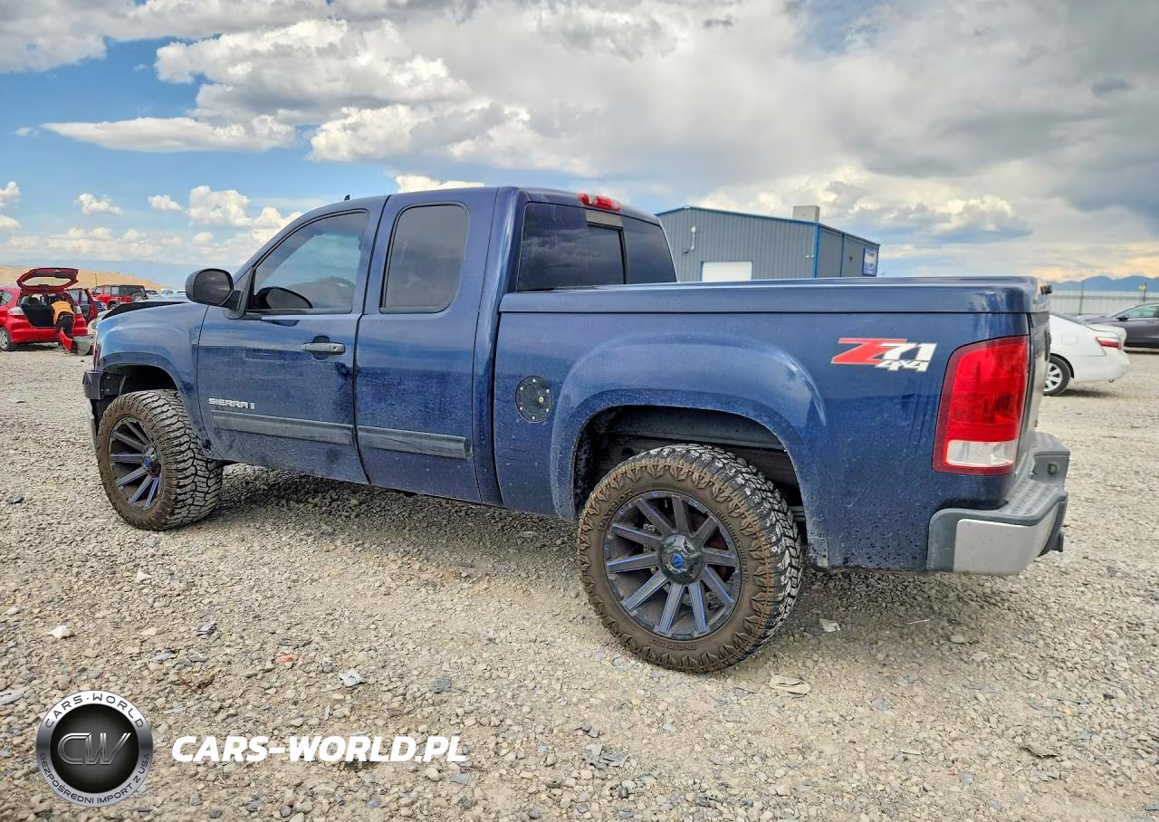 2009 GMC Sierra K1500 Sle VIN:1GTEK29J99Z203582 - 2