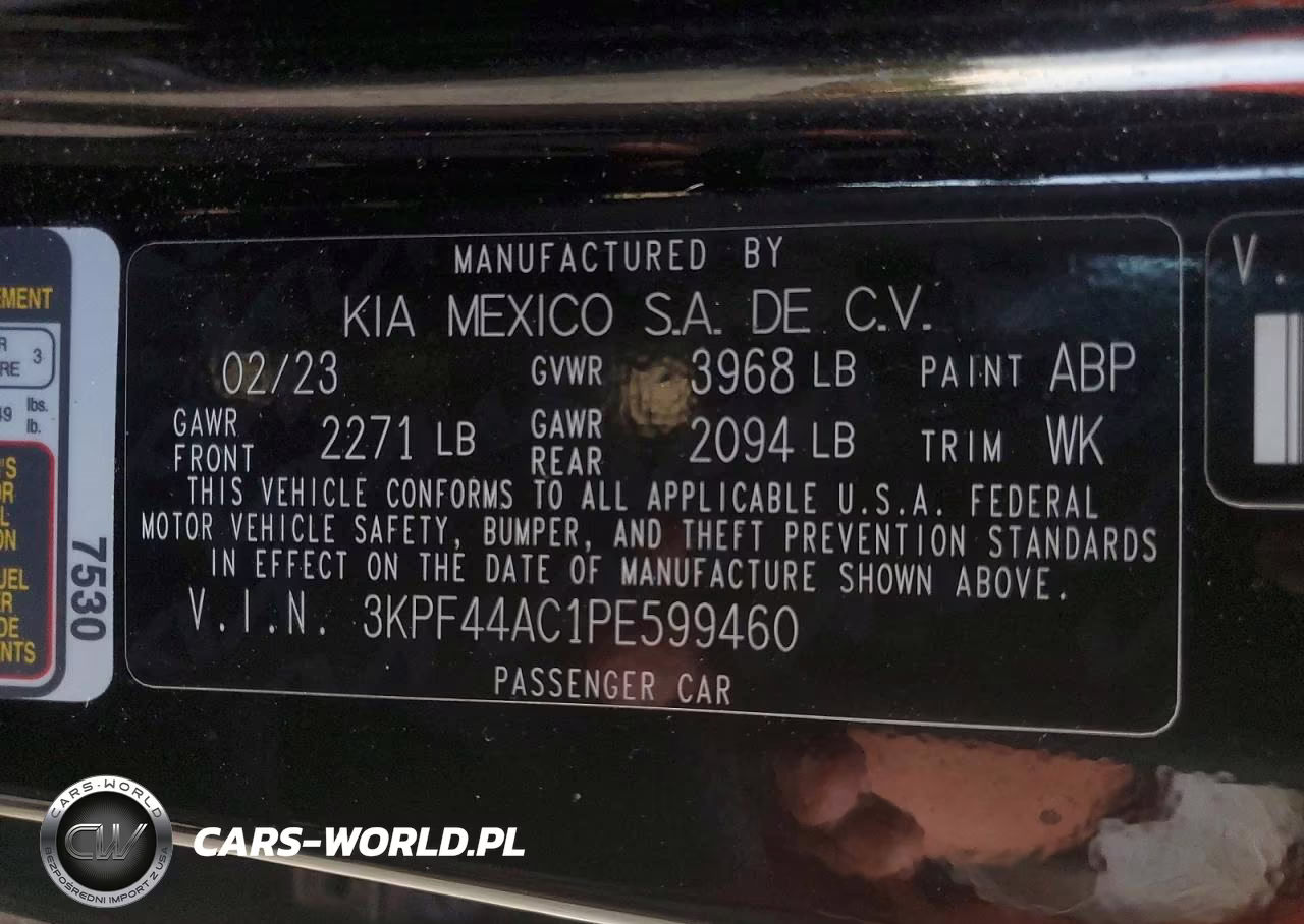 2023 Kia Forte Gt VIN:3KPF44AC1PE599460 - 12
