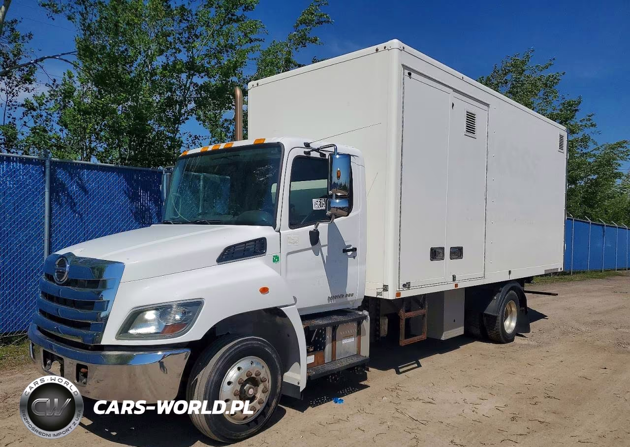 2016 Hino 258-268 VIN:5PVNJ8JM3G4S50631 - 2