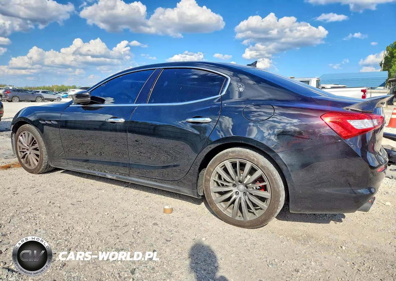 2018 Maserati Ghibli VIN:ZAM57XSA1J1292510 - 2