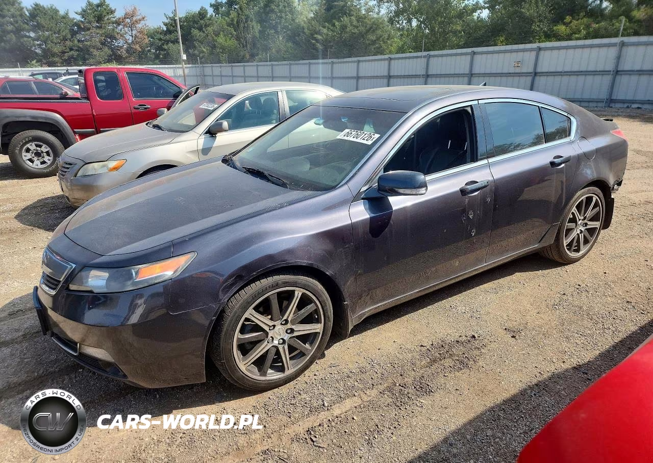 2012 Acura Tl VIN:19UUA9F5XCA003378 - 1