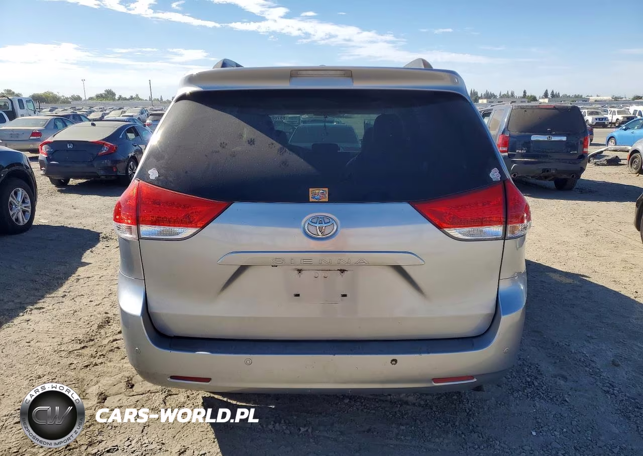 2012 Toyota Sienna Xle 8-Passenger VIN:5TDYK3DC9CS259851 - 6