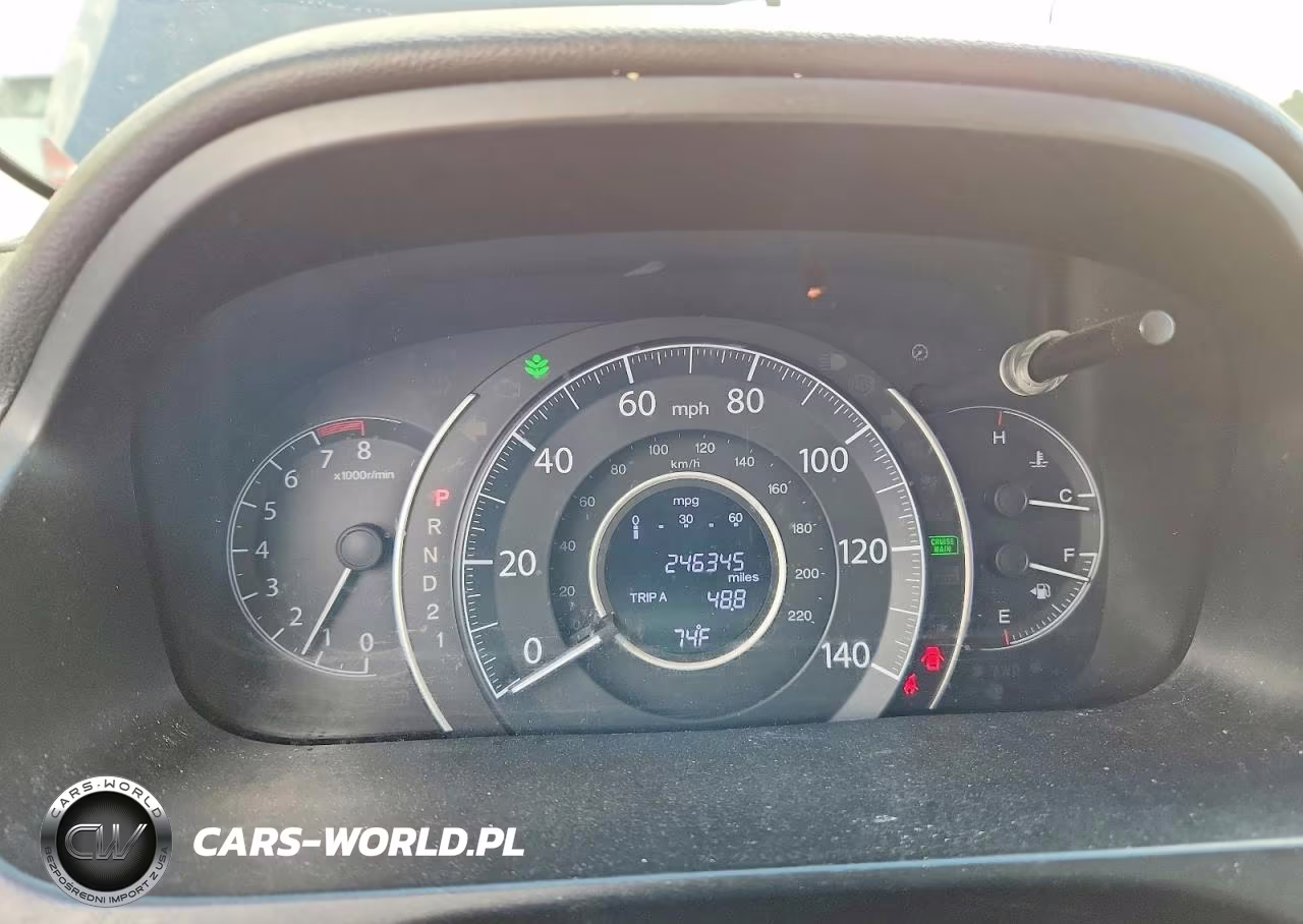 2012 Honda Cr-V Exl VIN:JHLRM4H77CC020126 - 9