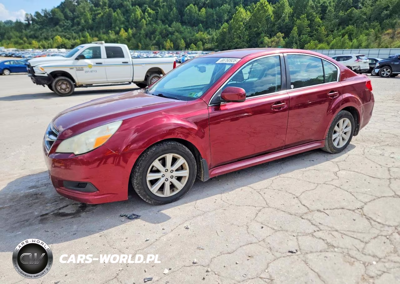 2011 Subaru Legacy 2.5I Premium VIN:4S3BMBC65B3239389 - 1
