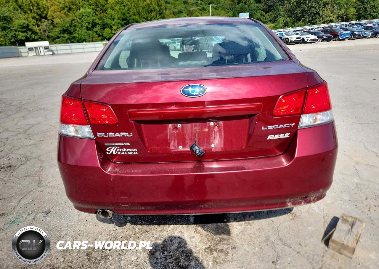 2011 Subaru Legacy 2.5I Premium VIN:4S3BMBC65B3239389 - 6