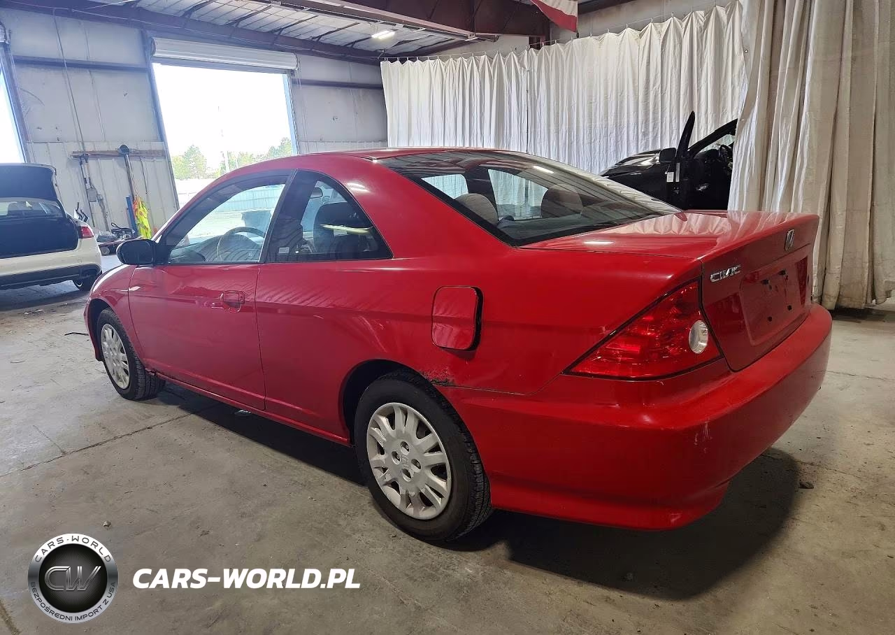 2004 Honda Civic Lx VIN:1HGEM22514L010282 - 2