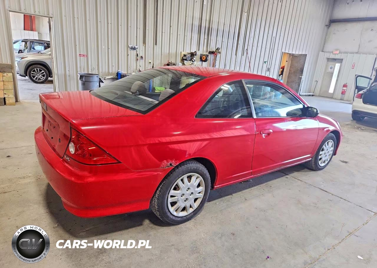 2004 Honda Civic Lx VIN:1HGEM22514L010282 - 3