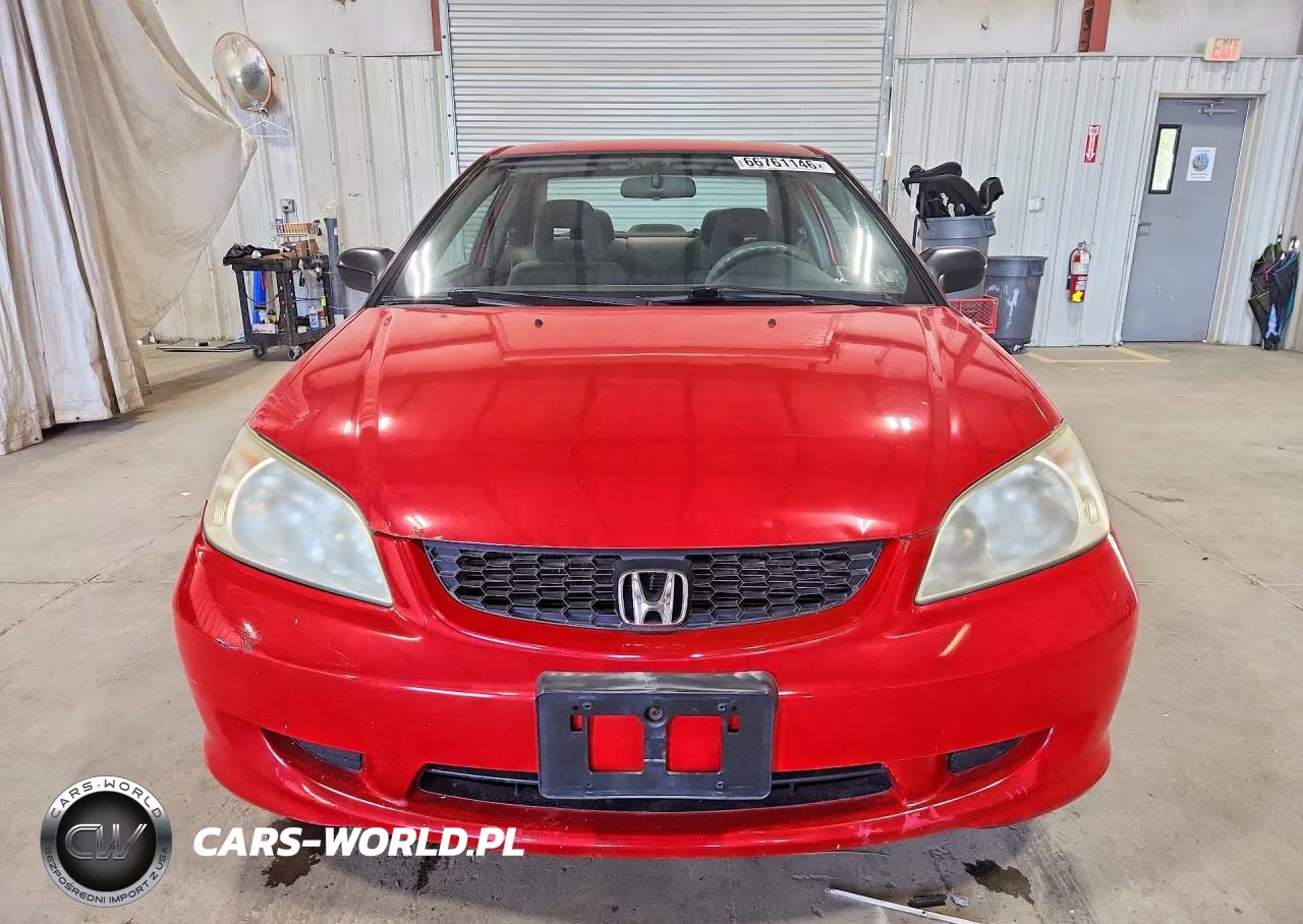 2004 Honda Civic Lx VIN:1HGEM22514L010282 - 5