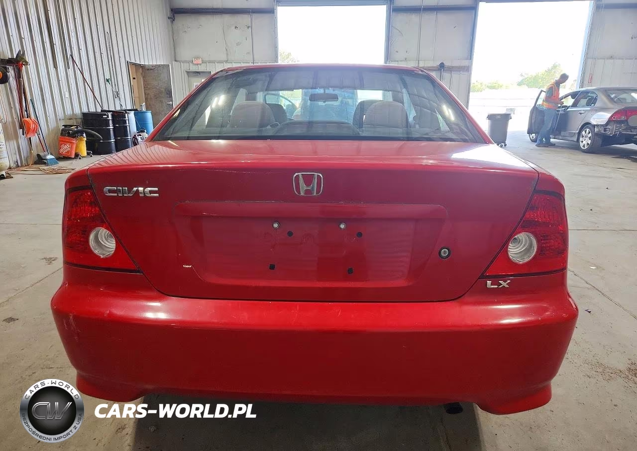 2004 Honda Civic Lx VIN:1HGEM22514L010282 - 6