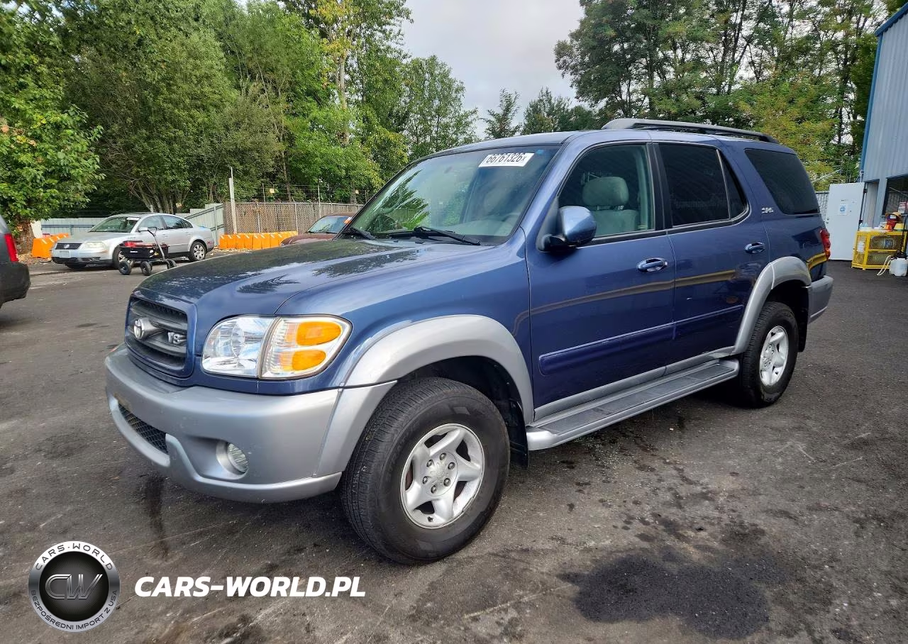 2002 Toyota Sequoia Sr5 VIN:5TDBT44A92S068727 - 1