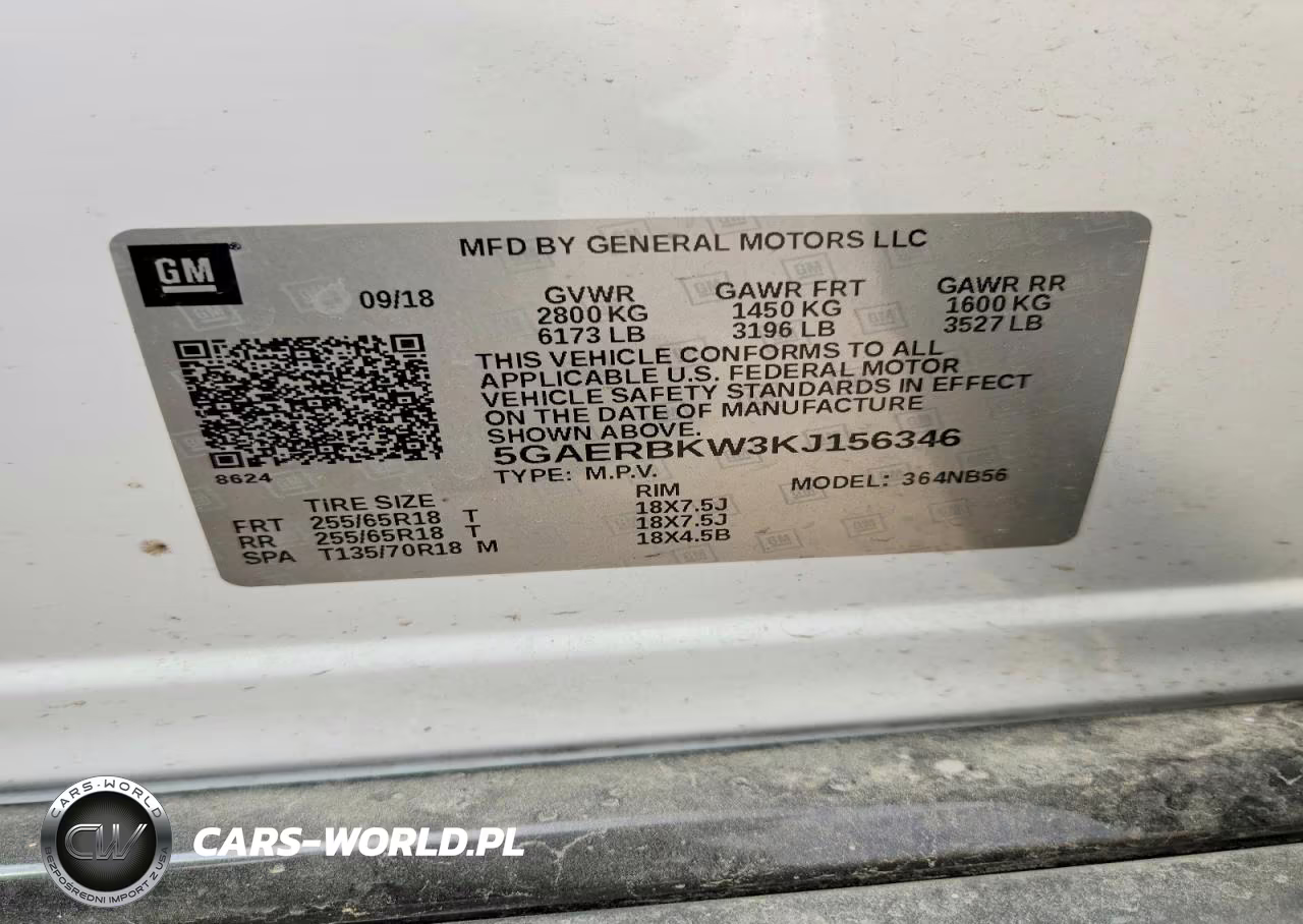 2019 Buick Enclave Essence VIN:5GAERBKW3KJ156346 - 13