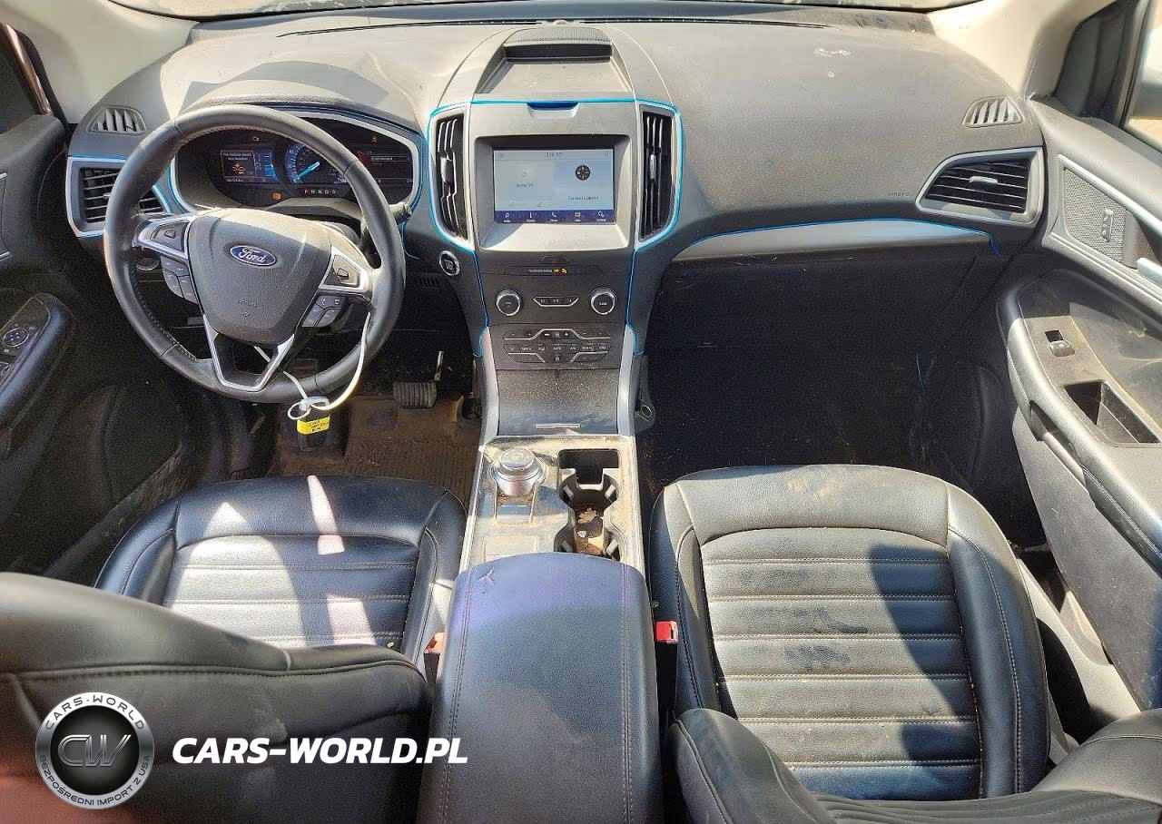 2020 Ford Edge Sel VIN:2FMPK3J96LBA91605 - 8