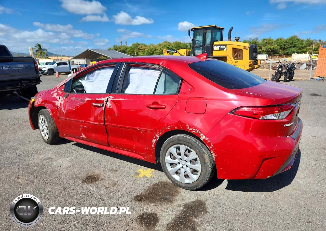 2020 Toyota Corolla Le VIN:JTDEPRAE5LJ091877 - 2
