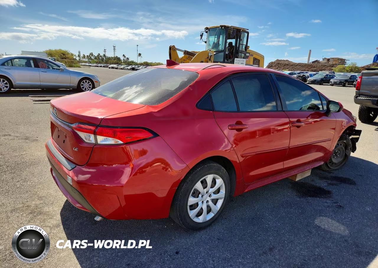2020 Toyota Corolla Le VIN:JTDEPRAE5LJ091877 - 3