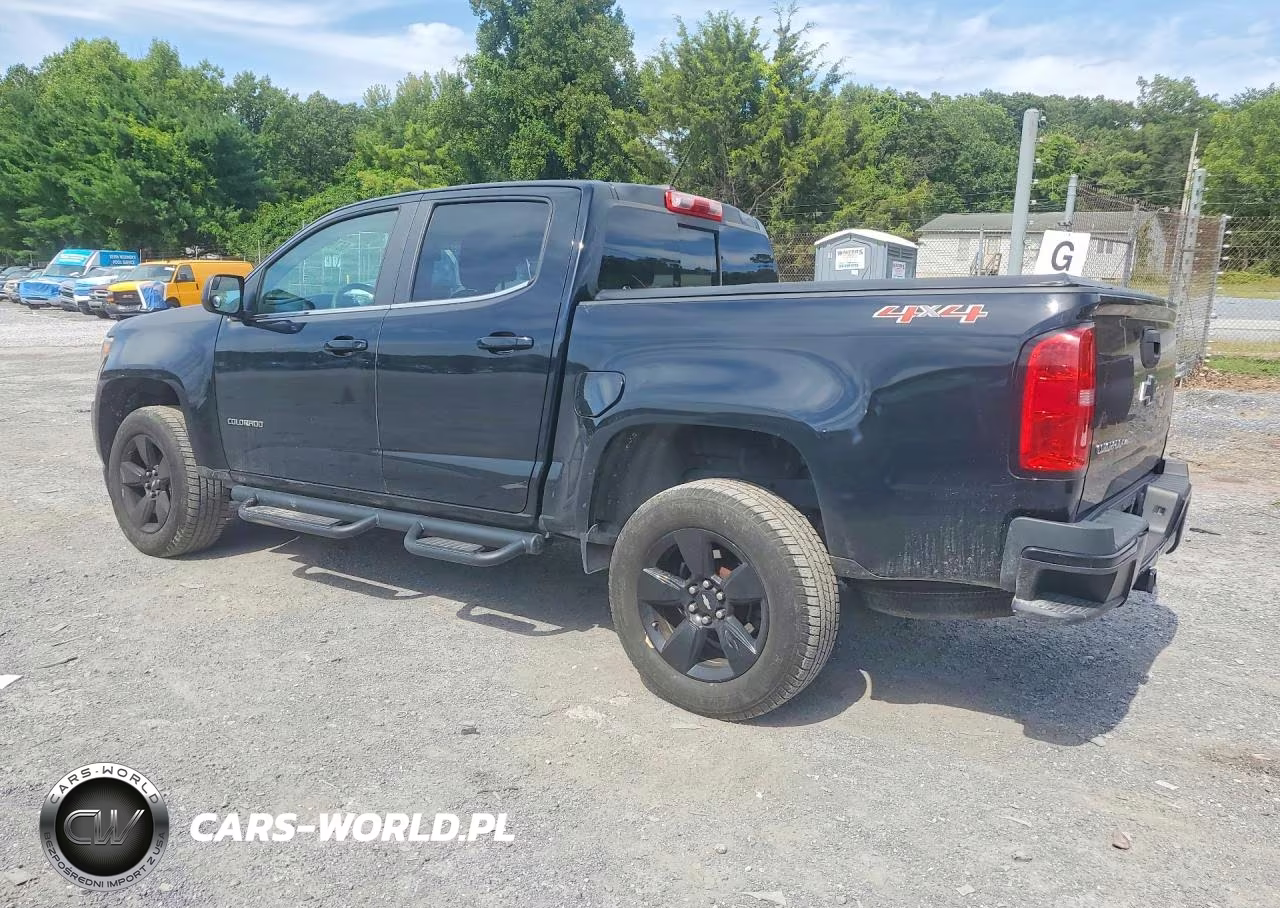 2017 Chevrolet Colorado Lt VIN:1GCGTCEN3H1206902 - 2