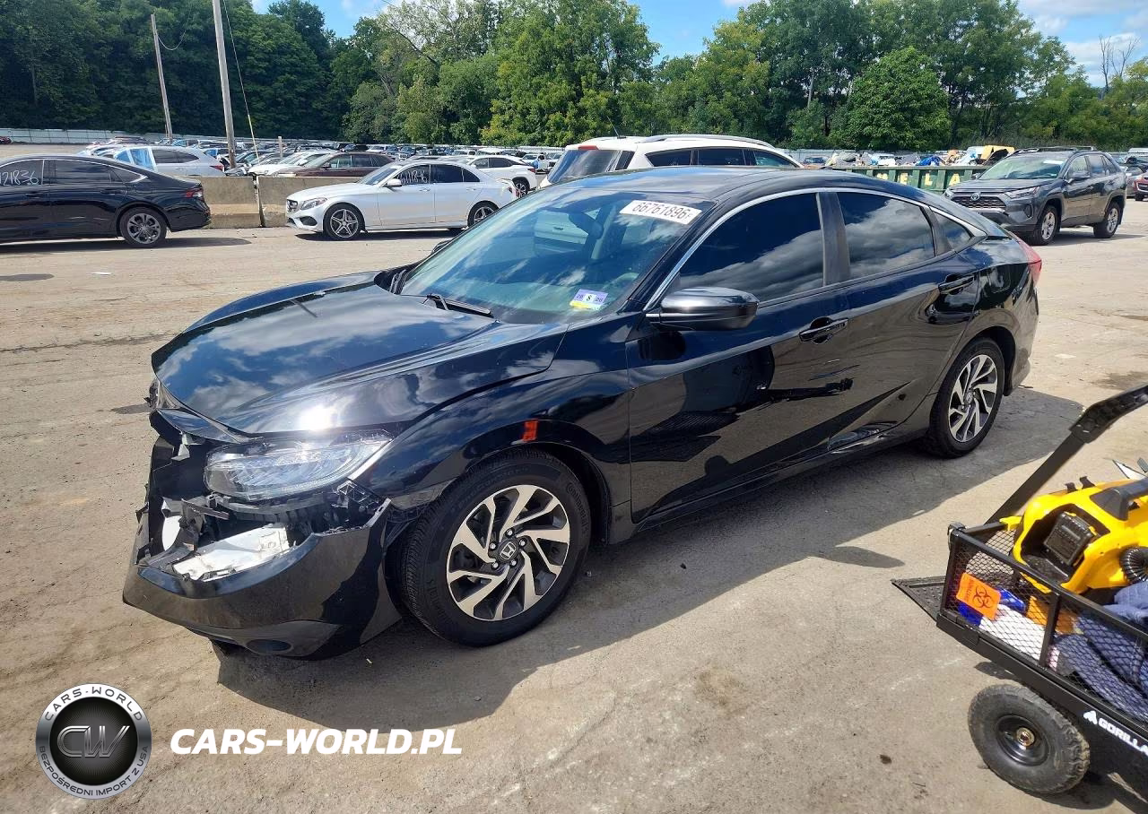 2017 Honda Civic Ex VIN:2HGFC2F81HH553257 - 1