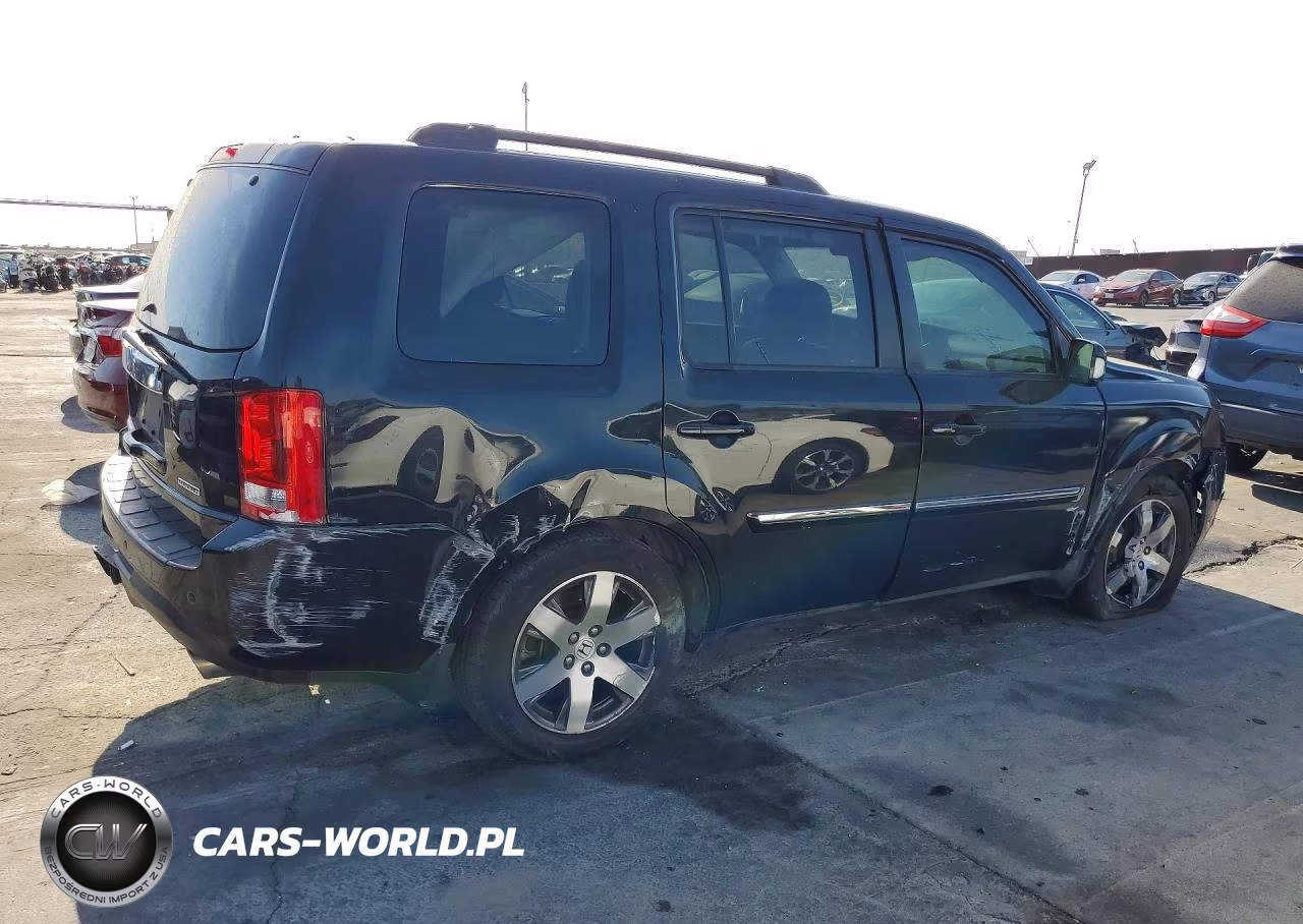 2015 Honda Pilot Touring VIN:5FNYF3H94FB011146 - 3