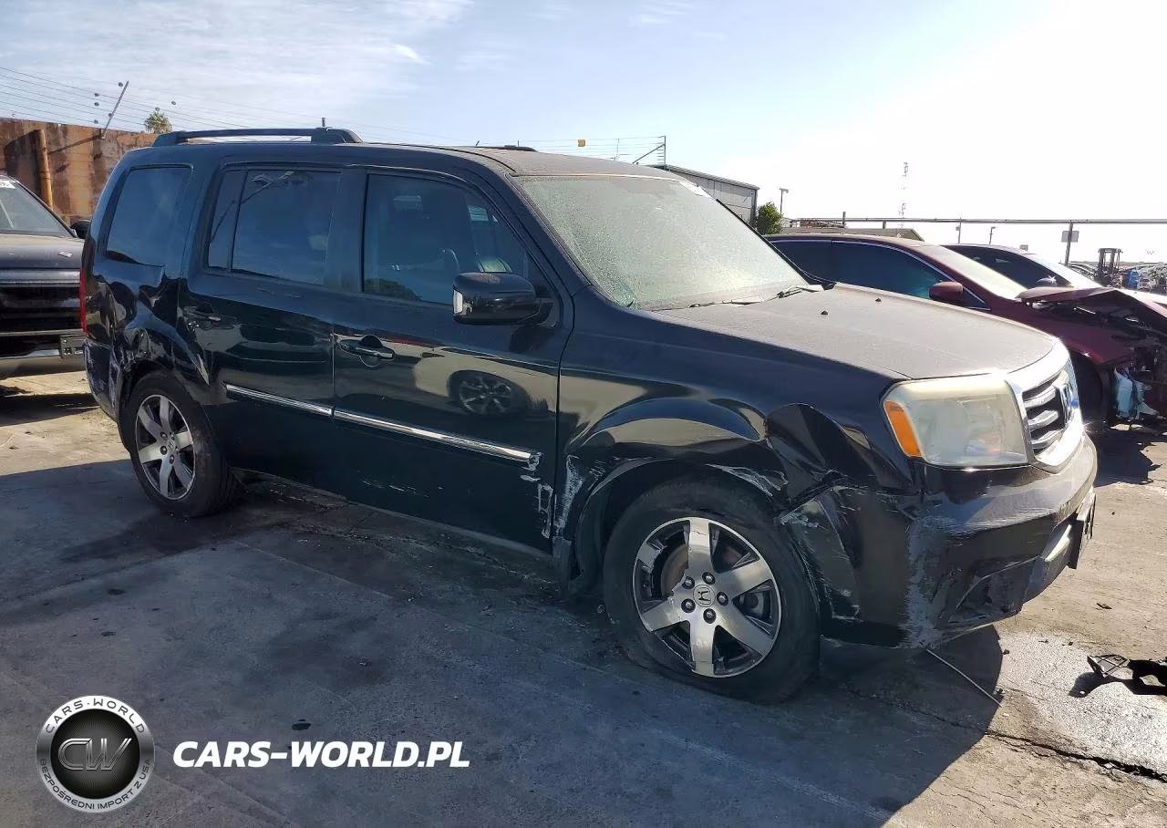 2015 Honda Pilot Touring VIN:5FNYF3H94FB011146 - 4