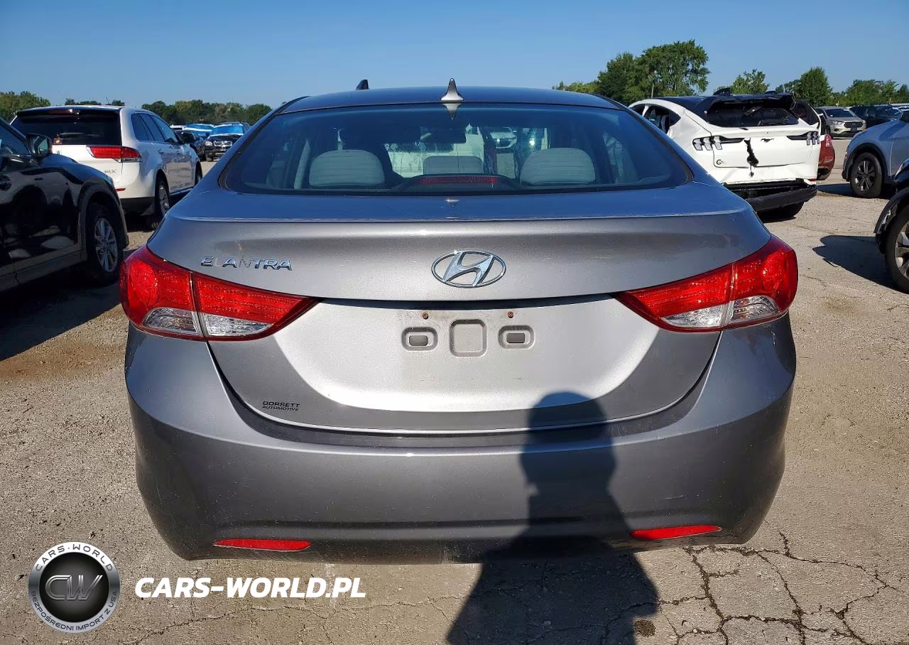 2013 Hyundai Elantra Gls VIN:5NPDH4AE5DH388864 - 6