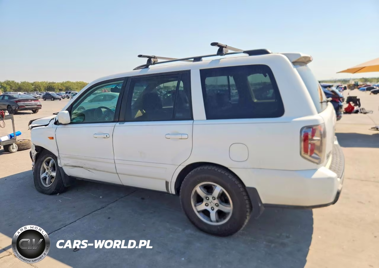 2007 Honda Pilot Exl VIN:5FNYF28587B035670 - 2