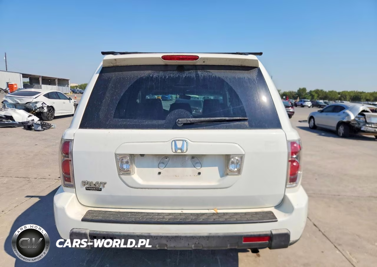 2007 Honda Pilot Exl VIN:5FNYF28587B035670 - 6