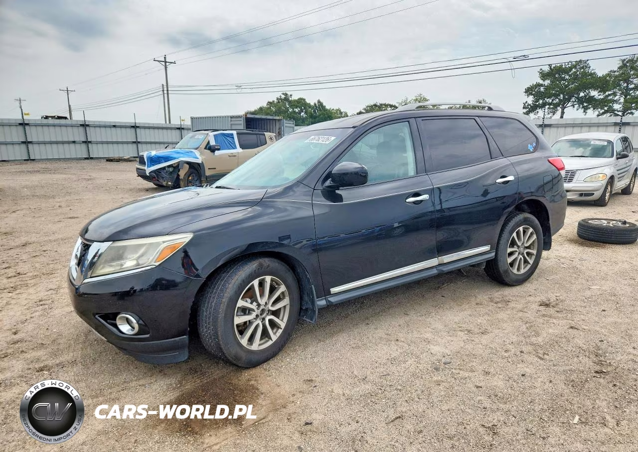 2015 Nissan Pathfinder Sl VIN:5N1AR2MN5FC667497 - 1