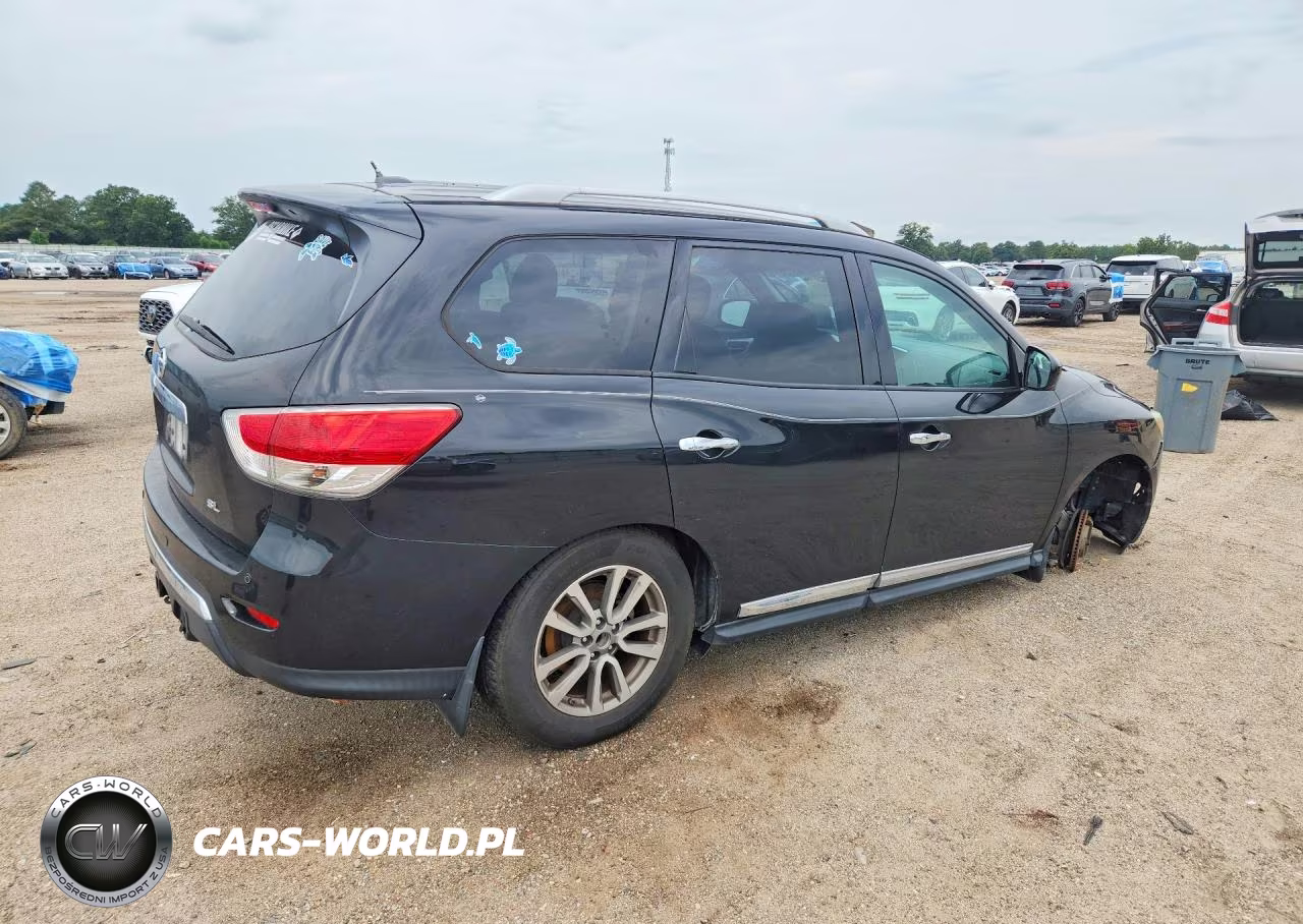 2015 Nissan Pathfinder Sl VIN:5N1AR2MN5FC667497 - 3