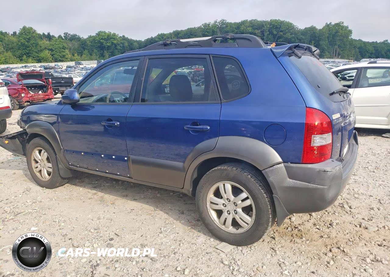 2008 Hyundai Tucson Se VIN:KM8JN12D08U862887 - 2