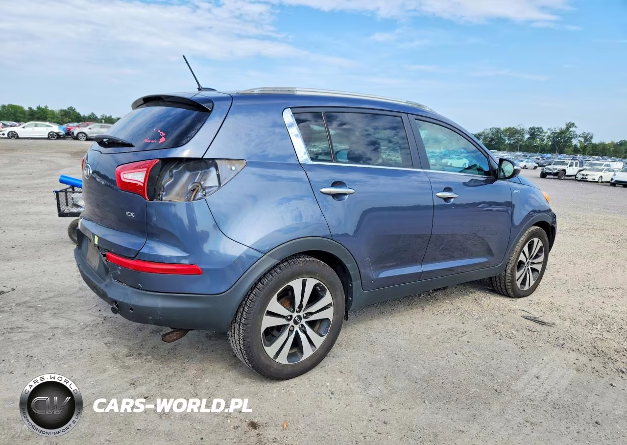 2012 Kia Sportage Ex VIN:KNDPCCA20C7273345 - 3