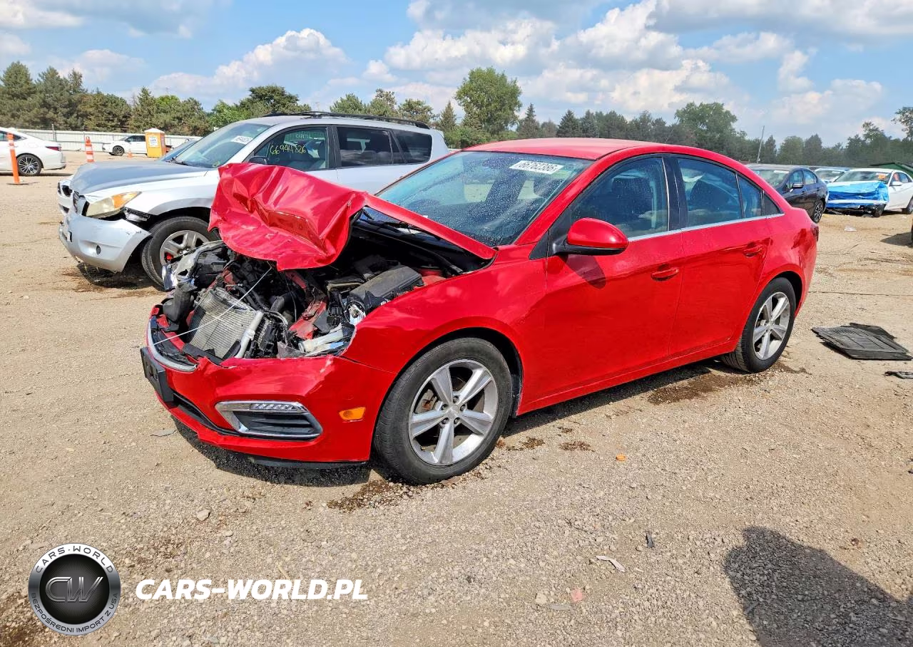 2015 Chevrolet Cruze Lt VIN:1G1PE5SB7F7204007 - 1