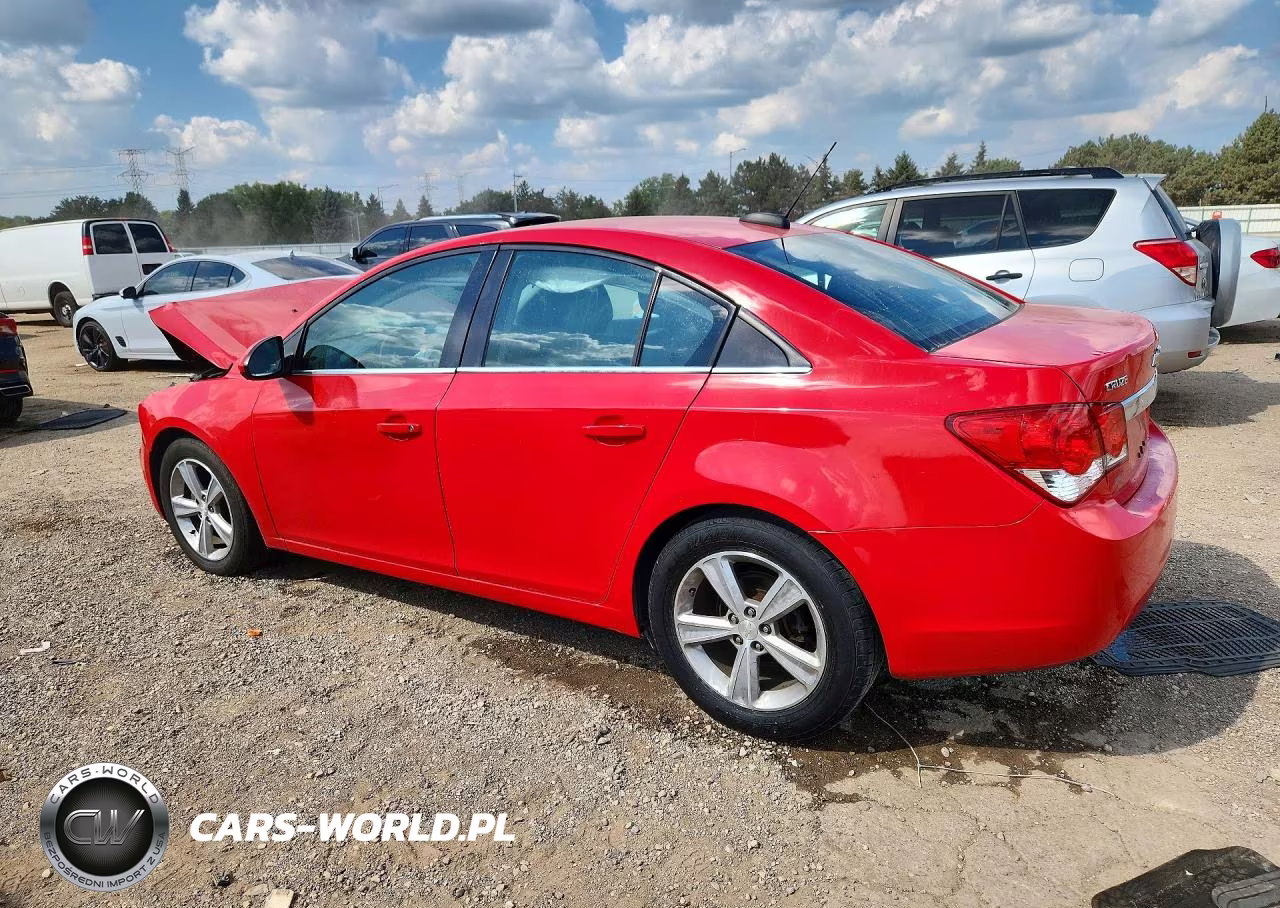 2015 Chevrolet Cruze Lt VIN:1G1PE5SB7F7204007 - 2