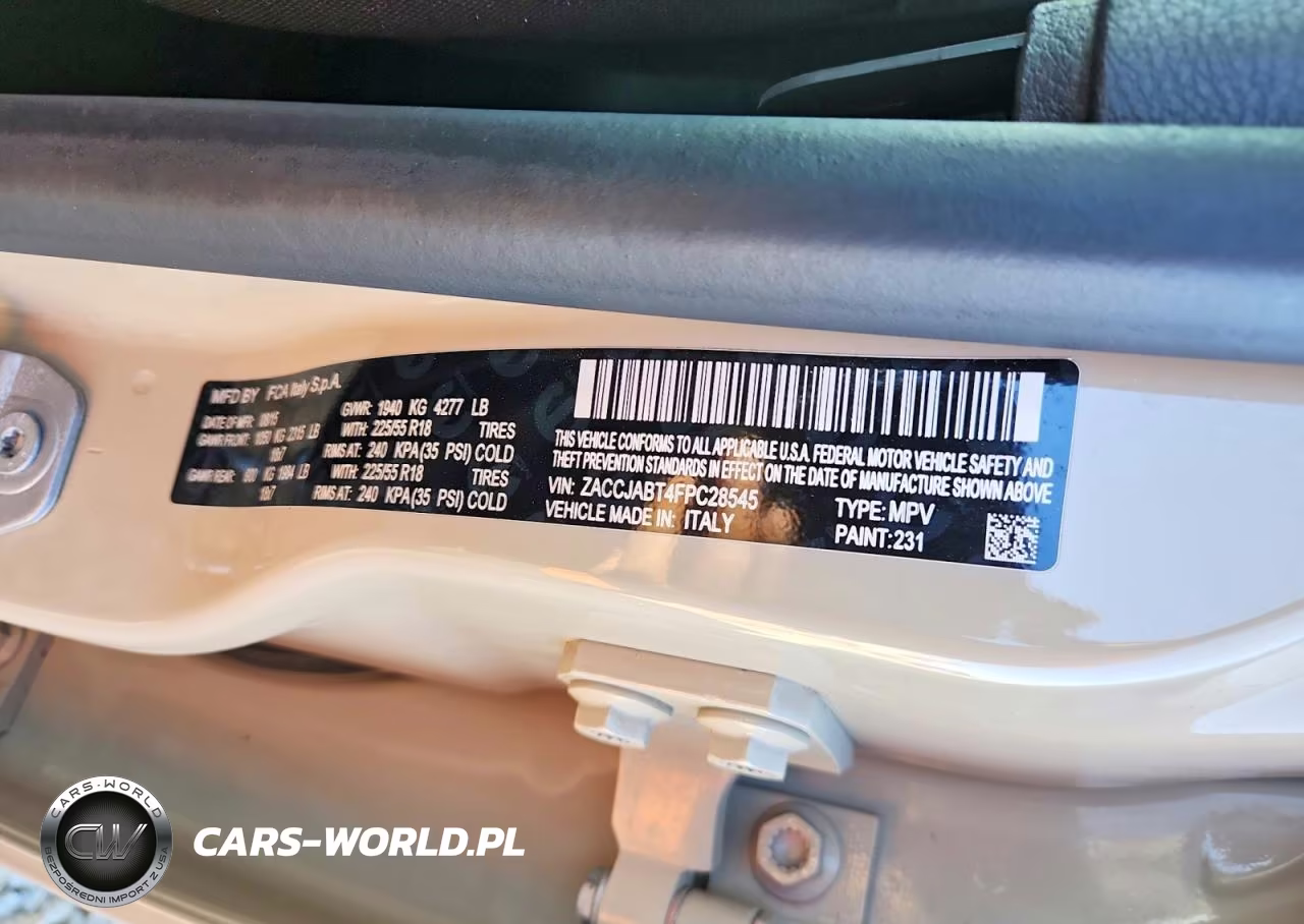 2015 Jeep Renegade Latitude VIN:ZACCJABT4FPC28545 - 12
