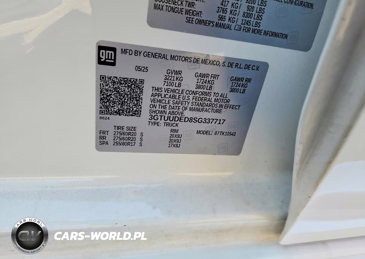 2025 GMC Sierra K1500 Slt VIN:3GTUUDED8SG337717 - 12