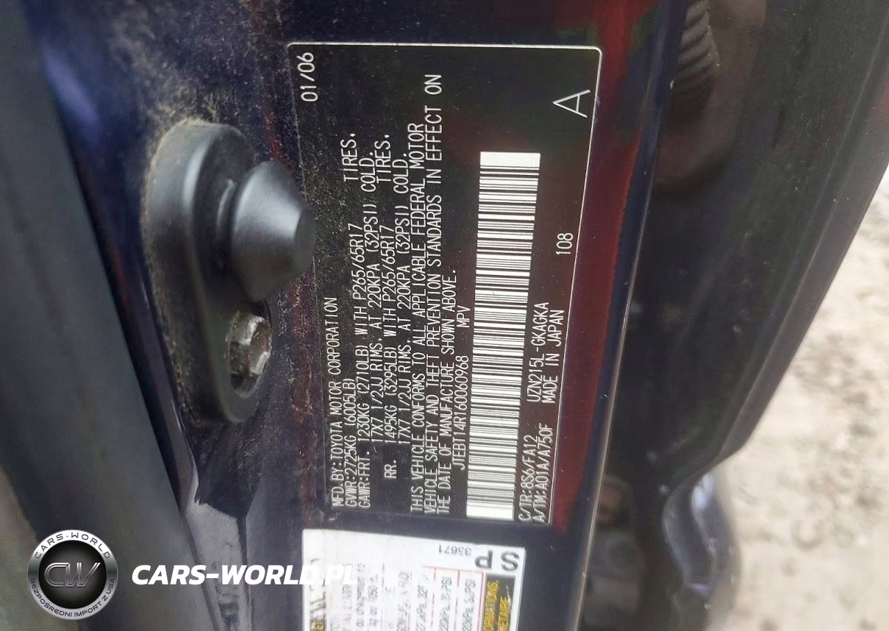 2006 Toyota 4Runner Sr5 VIN:JTEBT14R160060968 - 13