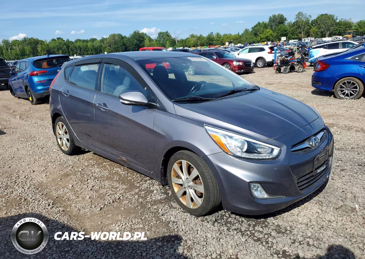 2014 Hyundai Accent Se VIN:KMHCU5AE0EU167656 - 4
